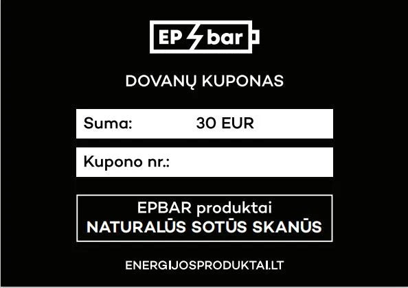 EPBAR Dovanų kuponas