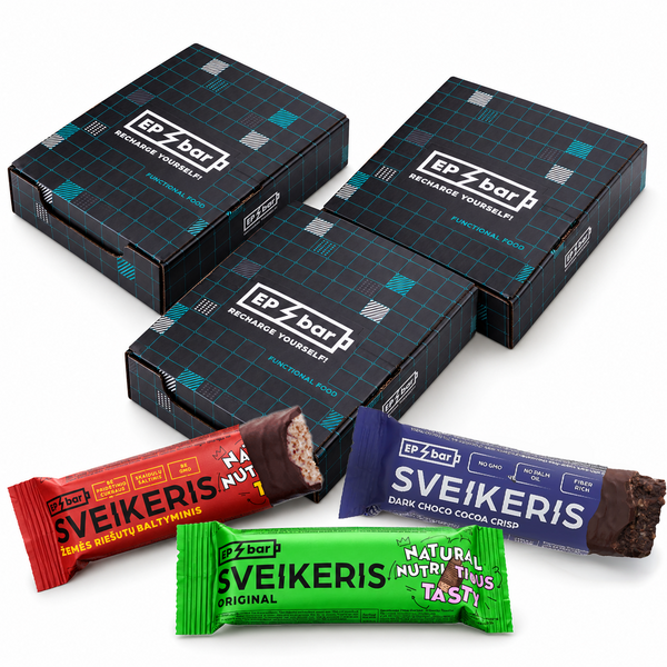 SVEIKERIO Gimtadienio rinkinys, 30 x 50g