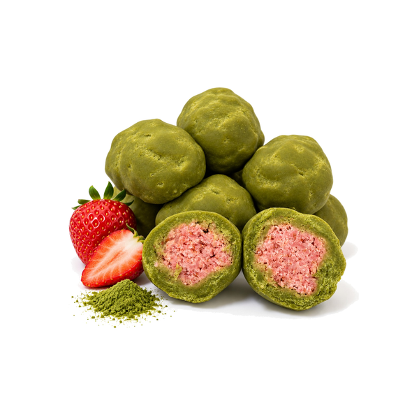 Epbar Sweets braškių ir matcha skonio saldainiukai